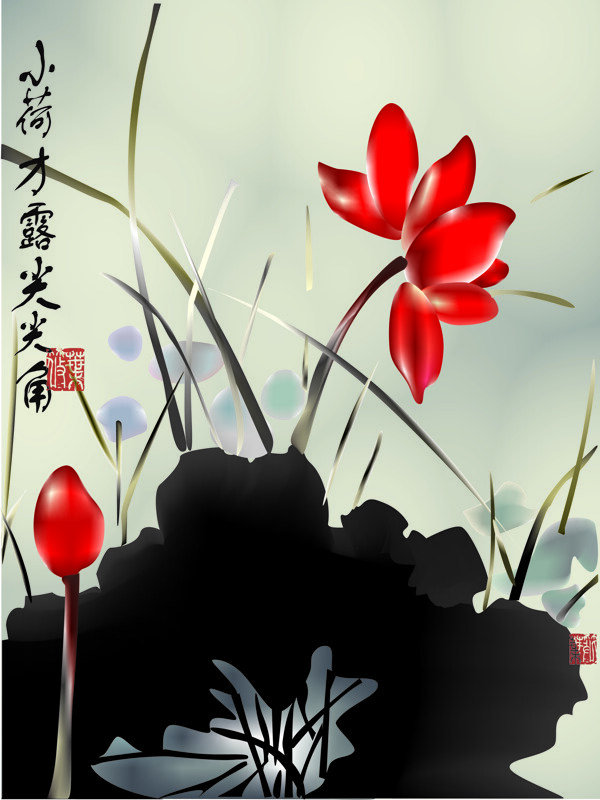 荷花圖片