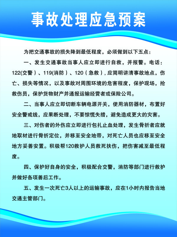 运输制度牌系列