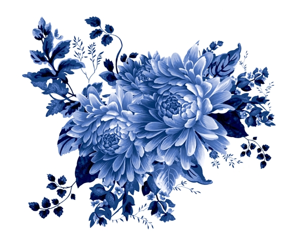 青花瓷素材