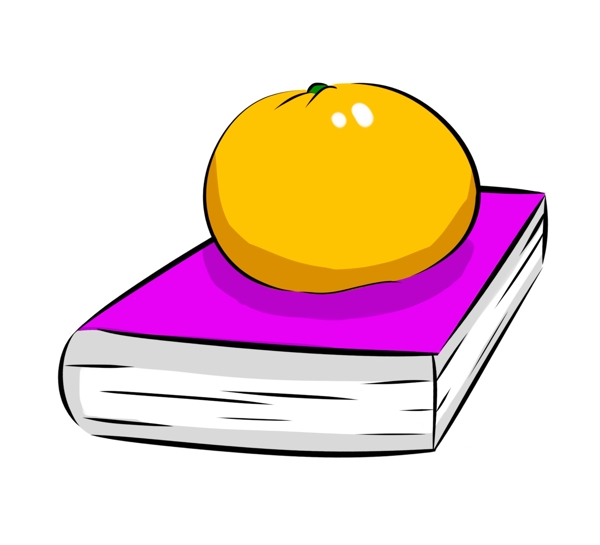 紫色本书水果