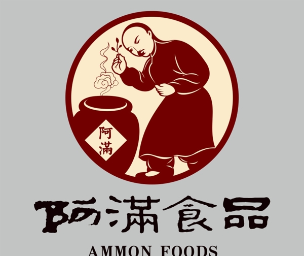 阿滿食品logo
