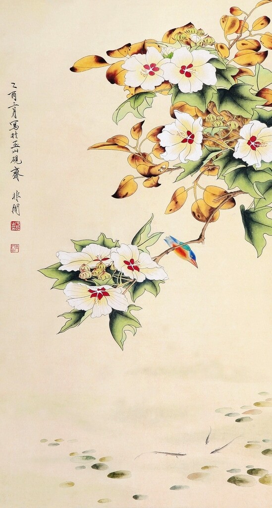工筆花鳥圖片