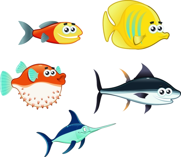 卡通魚圖片