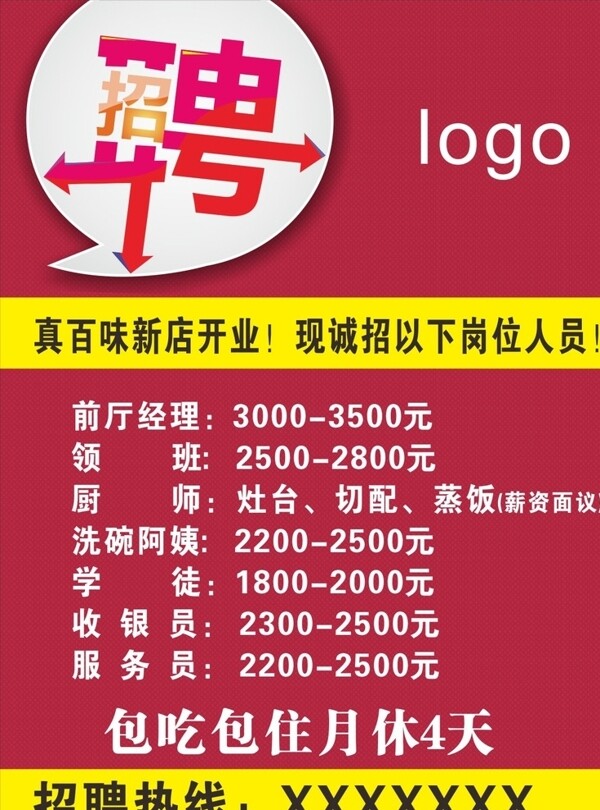 招聘海報(bào)
