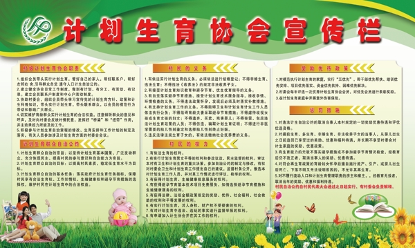 計(jì)劃生育協(xié)會(huì)宣傳欄