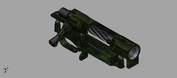 雷明顿M700狙击步枪3D模型