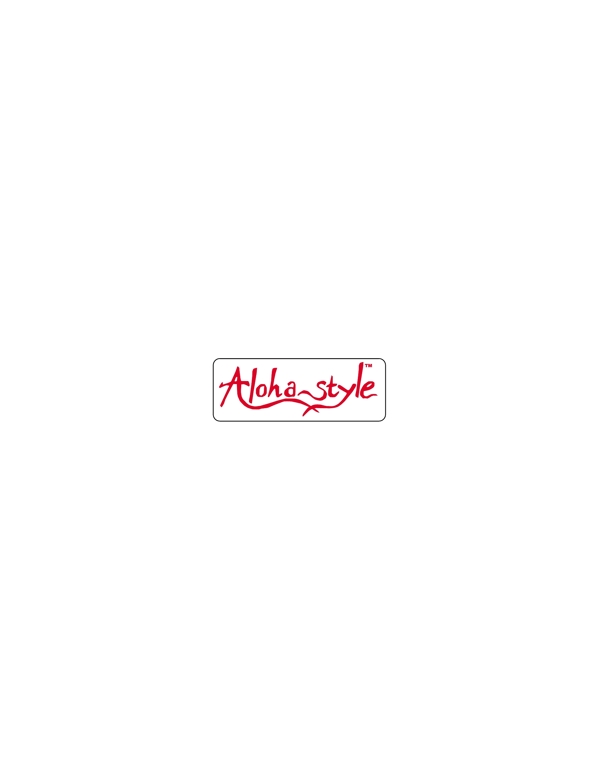 Alohastyle2logo设计欣赏Alohastyle2服装品牌标志下载标志设计欣赏