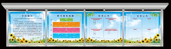 學(xué)校宣傳欄圖片