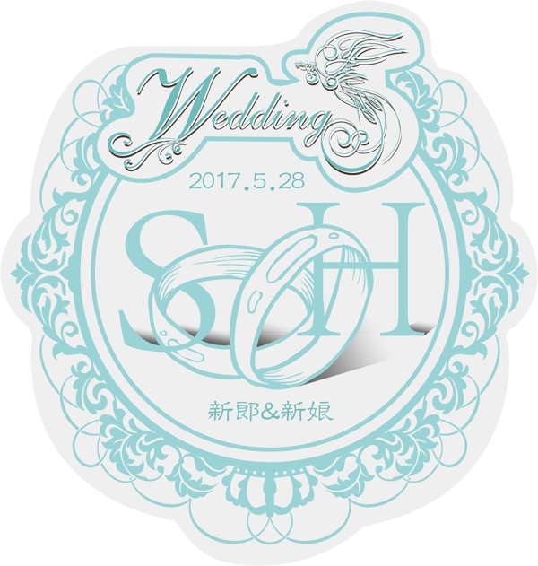 婚禮logo