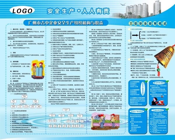 企業(yè)安全展板宣傳圖片