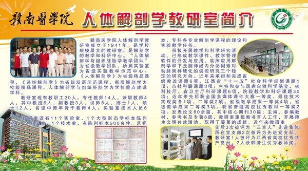 贛南醫(yī)學(xué)院展板圖片