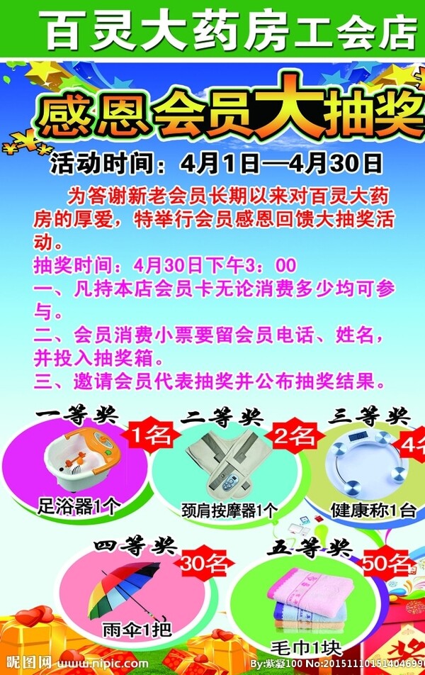 感恩會員大抽獎