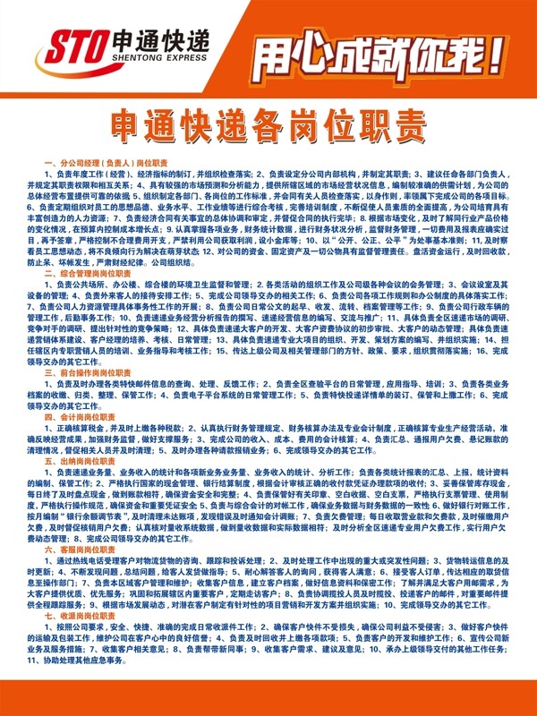 崗位職責(zé)