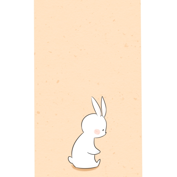 原创可爱兔子素材壁纸