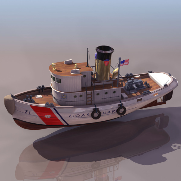 3D模型蒸汽船帆船图片