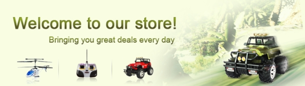 玩具店Banner