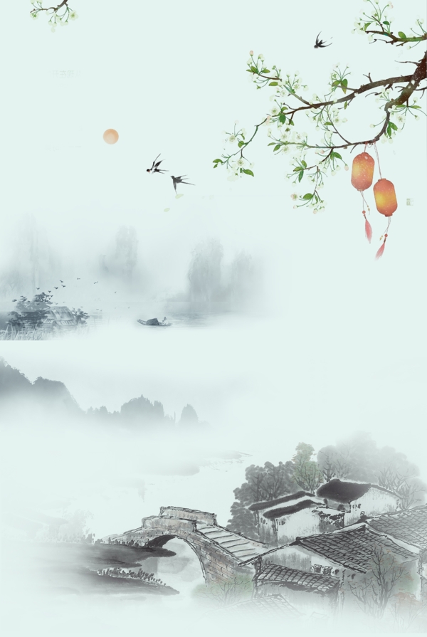 中國風(fēng)背景