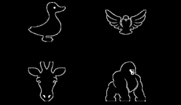 扁平动物图标icon
