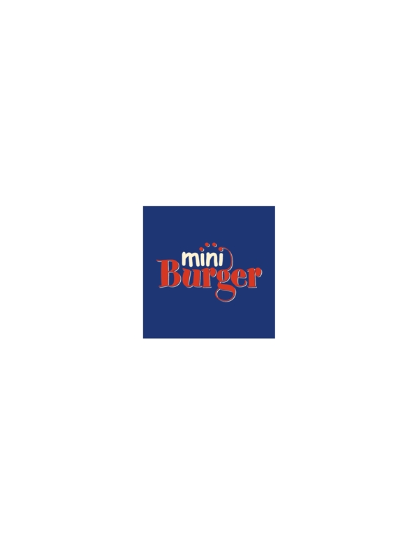 Miniburgerlogo设计欣赏Miniburger食物品牌标志下载标志设计欣赏