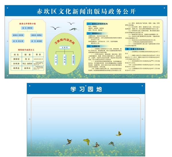 政務公開宣傳欄圖片