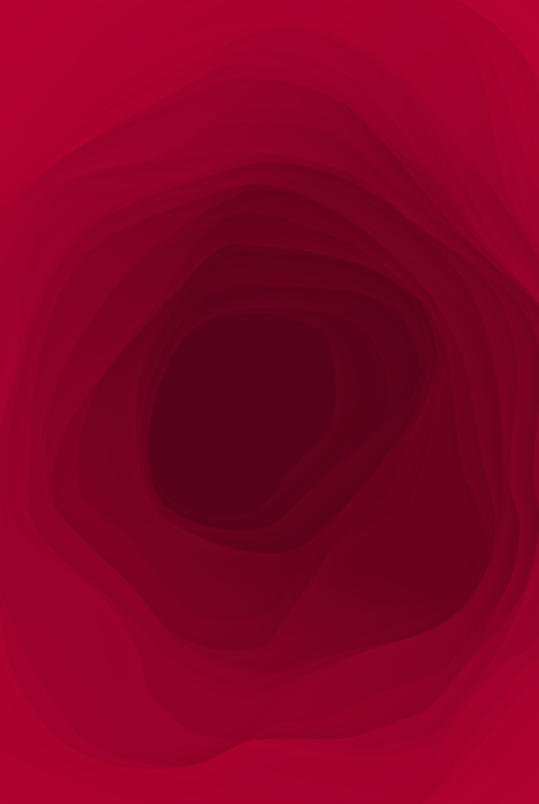 伪3D红色渐变玫瑰纹理抽象海报