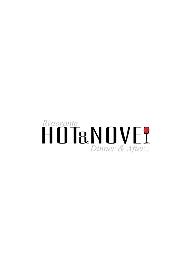 HOTandNOVElogo設計欣賞HOTandNOVE知名餐廳標志下載標志設計欣賞