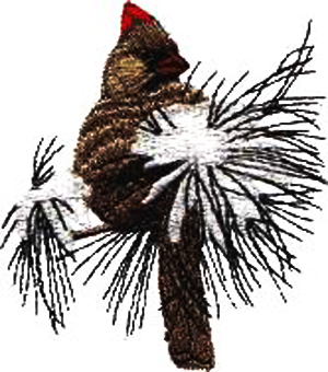 繡花動物鳥色彩灰色免費素材