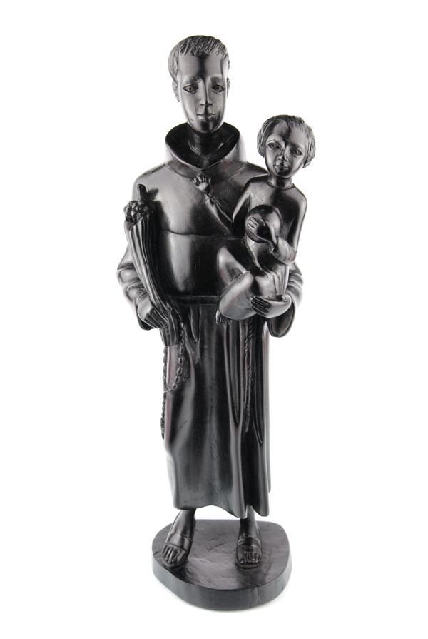 圣安东尼和耶稣布莱克伍德雕像