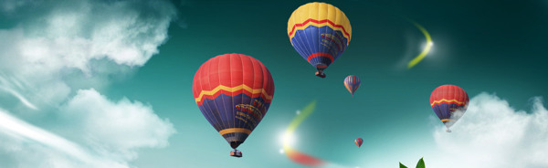 熱氣球banner