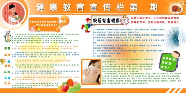 健康教育宣傳欄