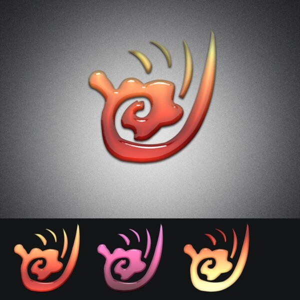 吉祥云logo设计图片