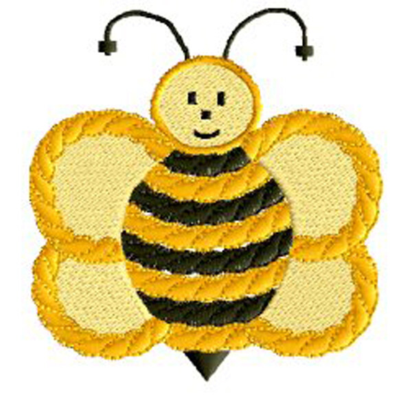 绣花蜜蜂免费素材