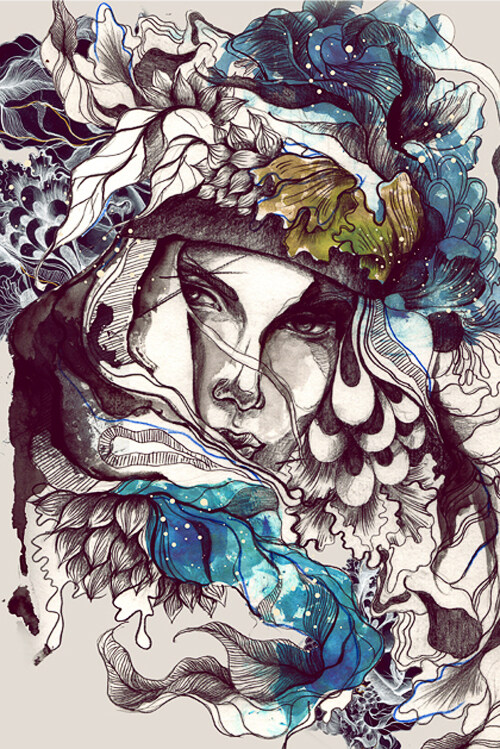 位圖插畫時(shí)尚插畫人物插畫插畫師免費(fèi)素材