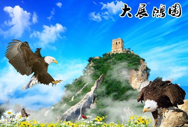 大展鸿图图片