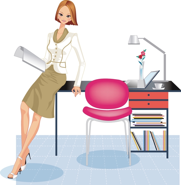 商务女性职业女性办公室女性商业女性