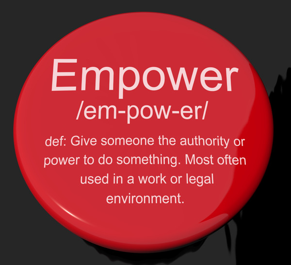 授权的定义按钮展示权威或权力给做某事