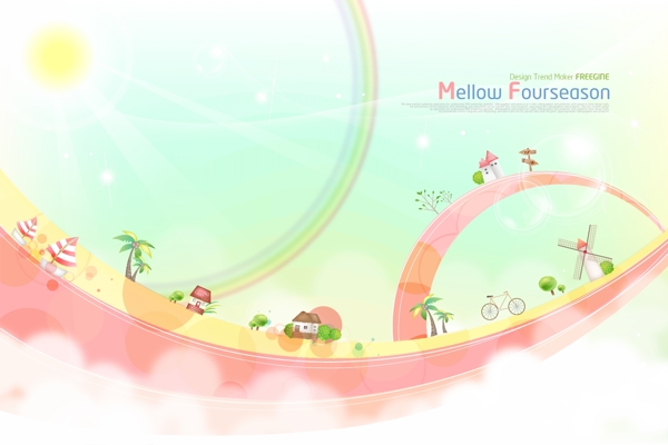 夢(mèng)幻風(fēng)景夢(mèng)幻背景圖片
