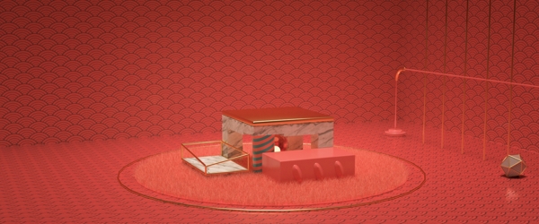 C4D電商活動banner