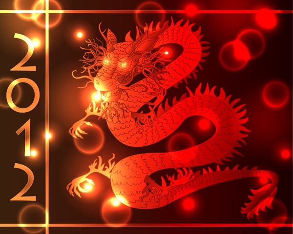 2012龍年矢量素材3