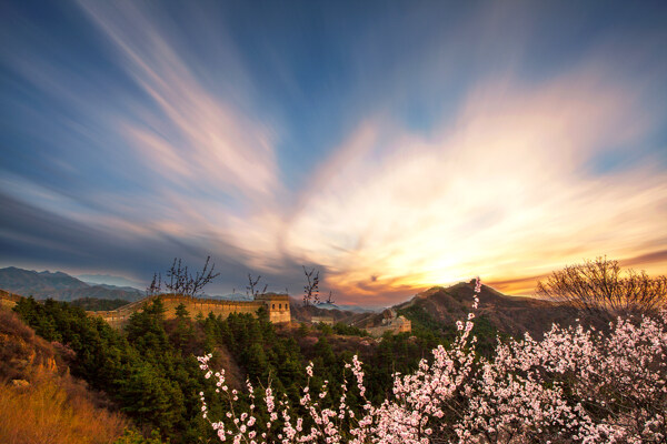 金山岭长城风景