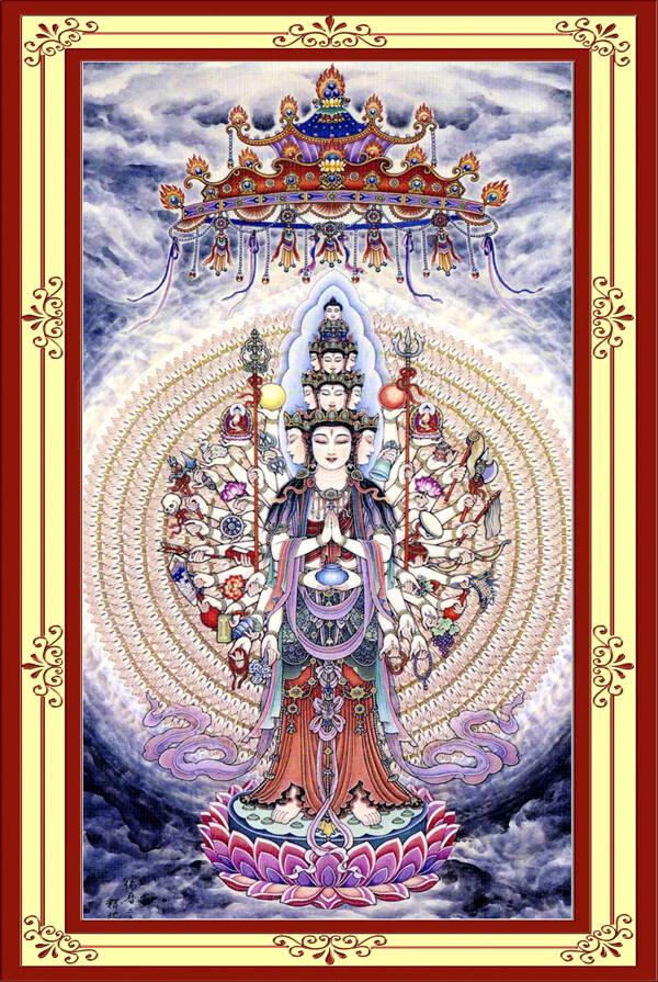 神像中堂畫國畫0019