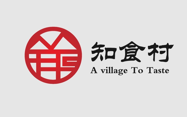 知食府飯店logo
