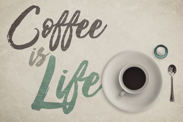 享受咖啡带来的闲适生活