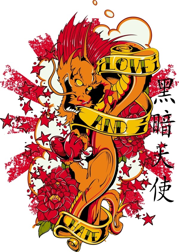 t恤圖案圖片