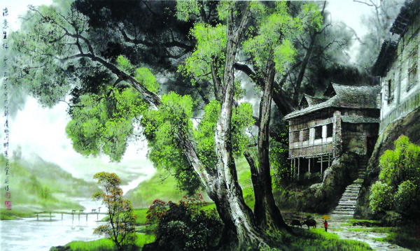 水墨山水圖片