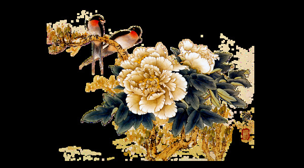 手繪花鳥(niǎo)素材