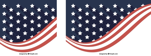 抽象美国国旗的现代背景