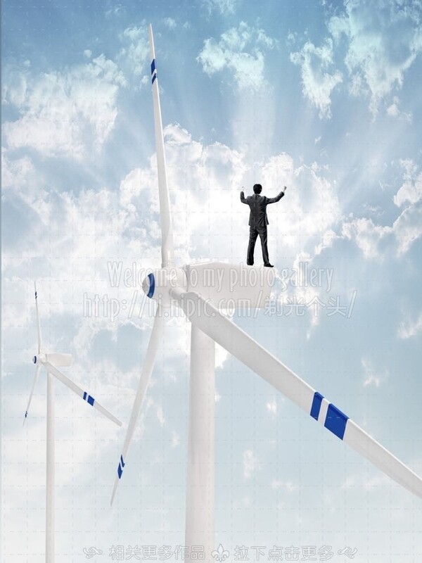 风能生态能源图片