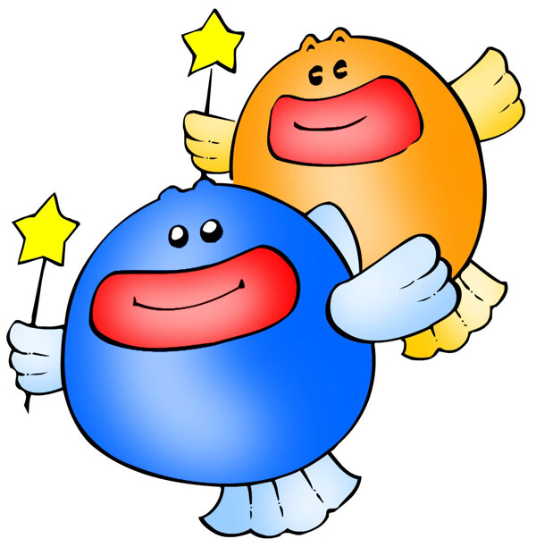 雙魚(yú)座星座插圖0056