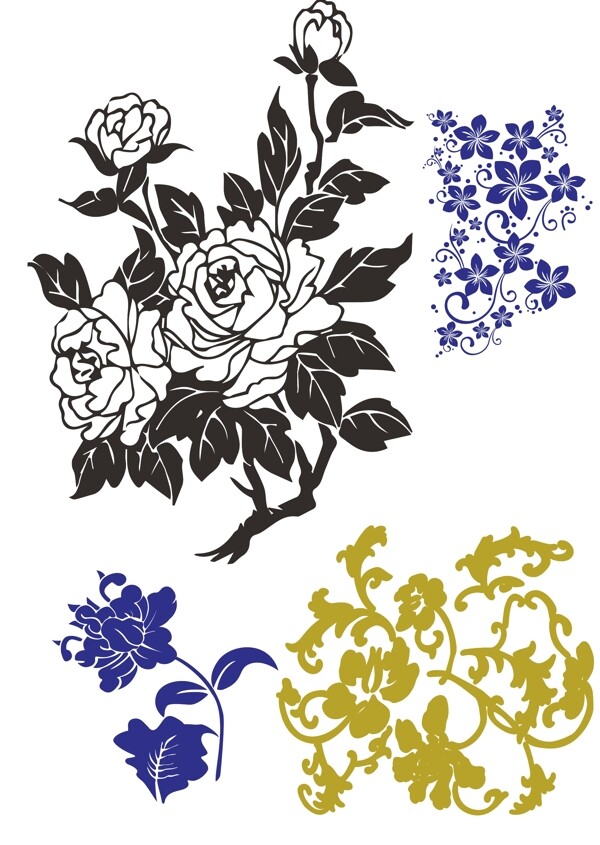 矢量花